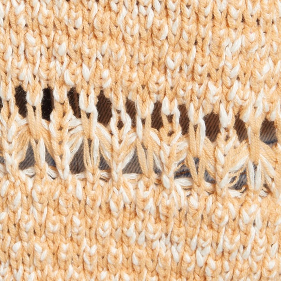 🌹Free People Knitted V Neck Sweater in Neutral - Picture 13 of 16